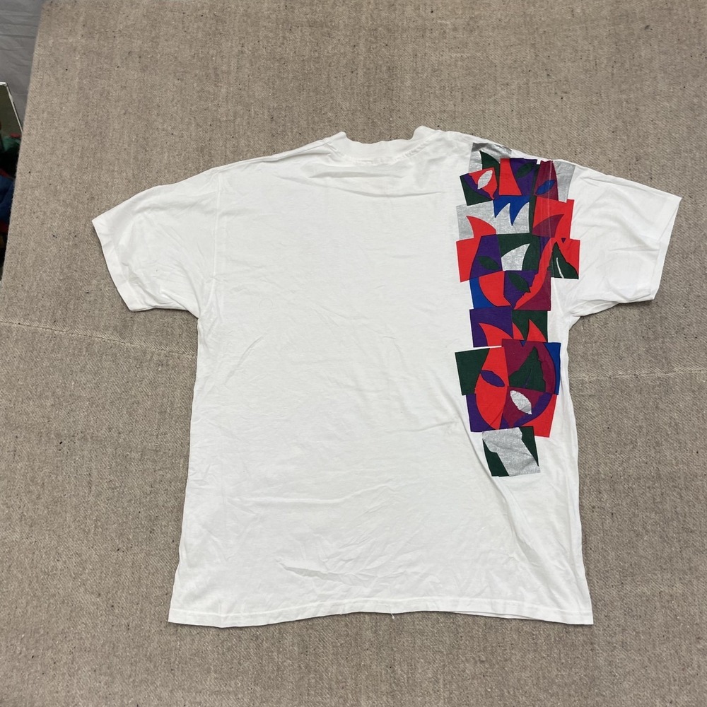 vintage Olympics torch relay shirt mens xl white 1990s - Picture 6 of 11